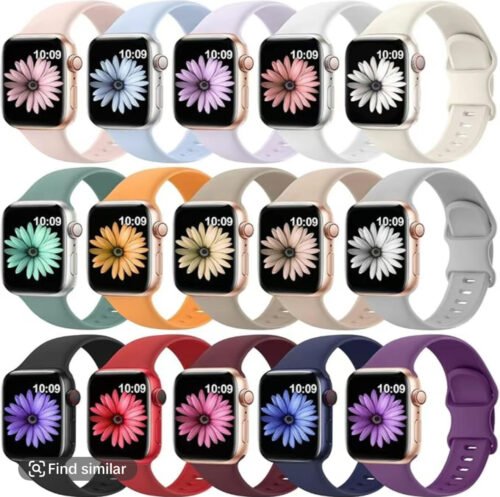 Silicone Strap Apple Watch Series 10 38/40/41/42 mm